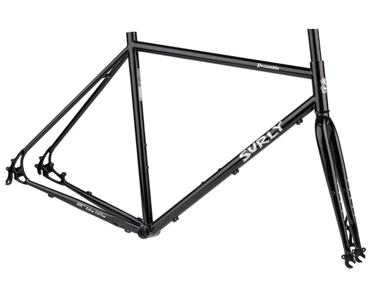 Surly Preamble Frameset (Black) (700c) (XL)